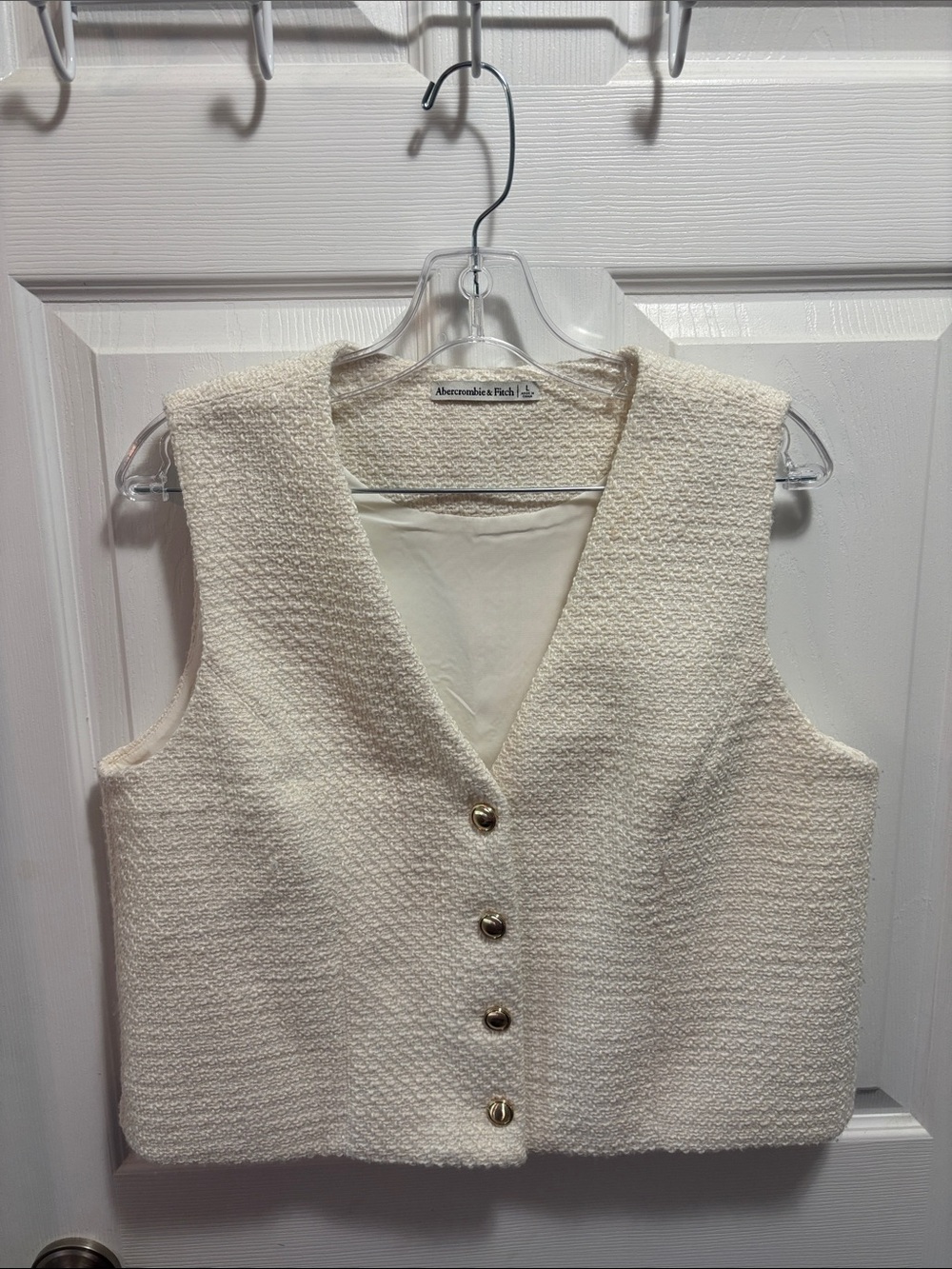 Abercrombie & Fitch Tweed Vest Top